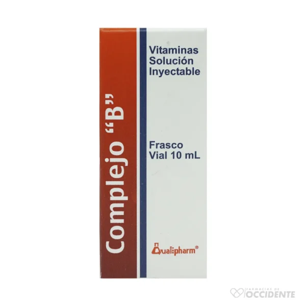 COMPLEJO B VIAL 10 ML QUALIPHARM