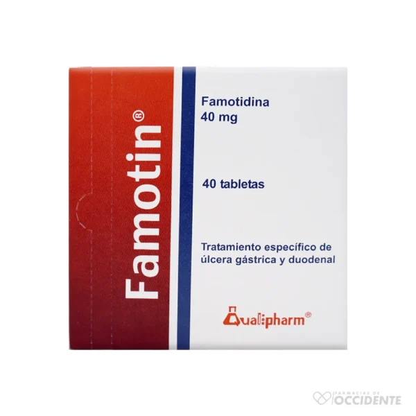 FAMOTIN 40 MG. X 1 (CAJA DE 40 TABS).