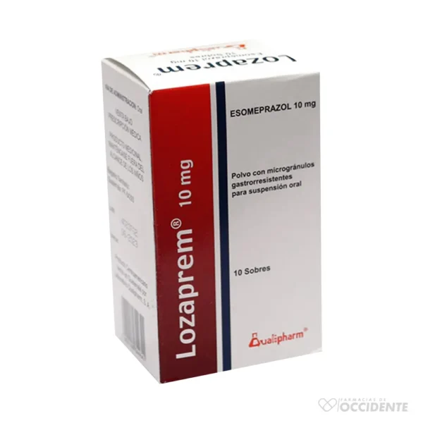 LOZAPREM CAPSULAS 10MG X 10 SOBRES