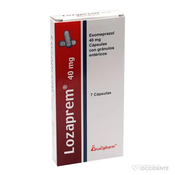 LOZAPREM CAPSULAS 40MG X 7