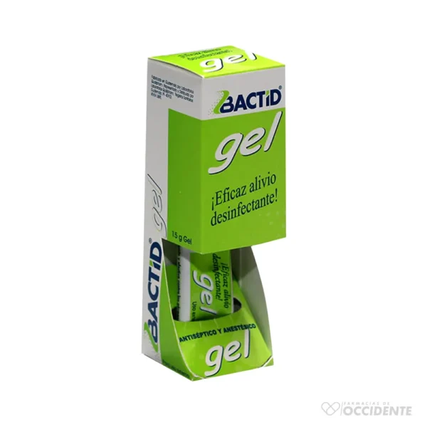 BACTID GEL TUBO 15 GRS.