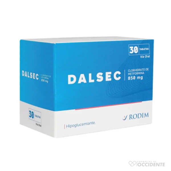 DALSEC TABLETAS 850MG X 30