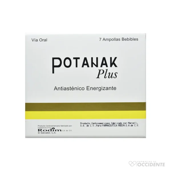 POTANAK PLUS AMP BEBIBLES 10 ML. X 7