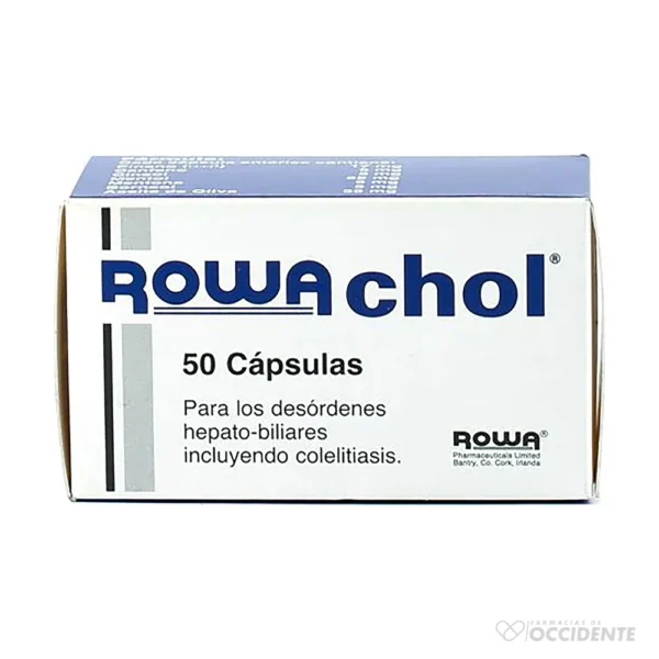 ROWACHOL CAPSULAS 50MG X 10 (CAJA DE 10 BLISTER)