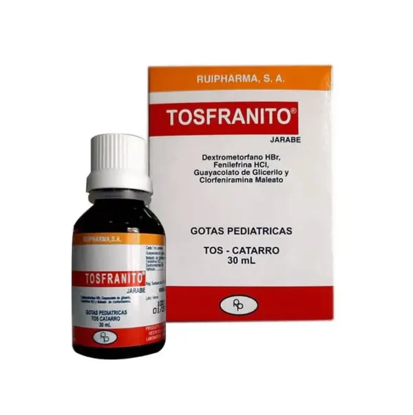 TOSFRANITO GOTAS PEDIATRICAS X 30 ML