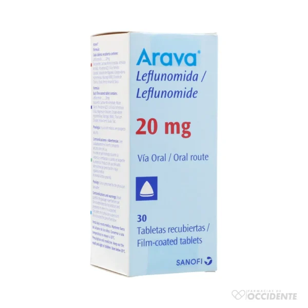 ARAVA 20MG X 30 TABLETAS