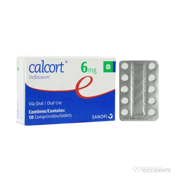 CALCORT 6 MG X 10 COMP.