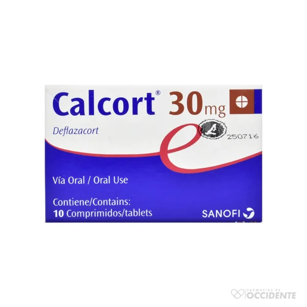 CALCORT 30 MG X 10 COMP.