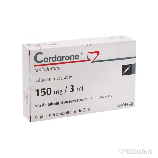 CORDARONE x 6 AMPOLLAS