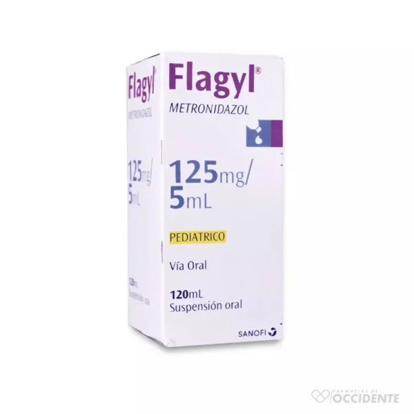 FLAGYL 125MG SUSP.120 ML (RPR)