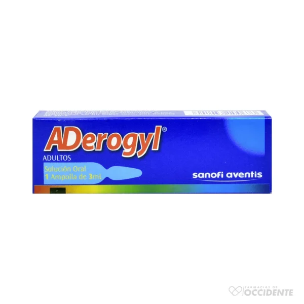 ADEROGYL AMPOLLA BEBIBLE ADULTO 3 ML X 1