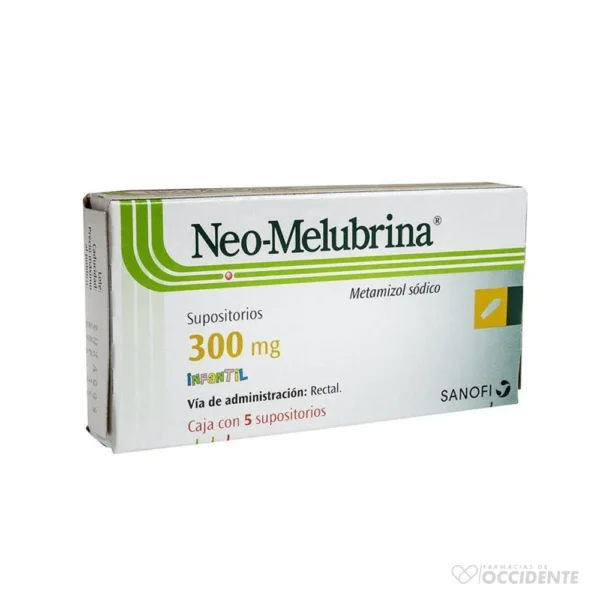 NEO MELUBRINA X 1 (CAJA DE 5 SUPOSITORIOS)