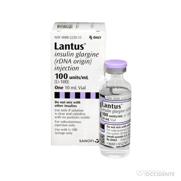 LANTUS 10ML VIAL X 1 (REFRIGERADO)