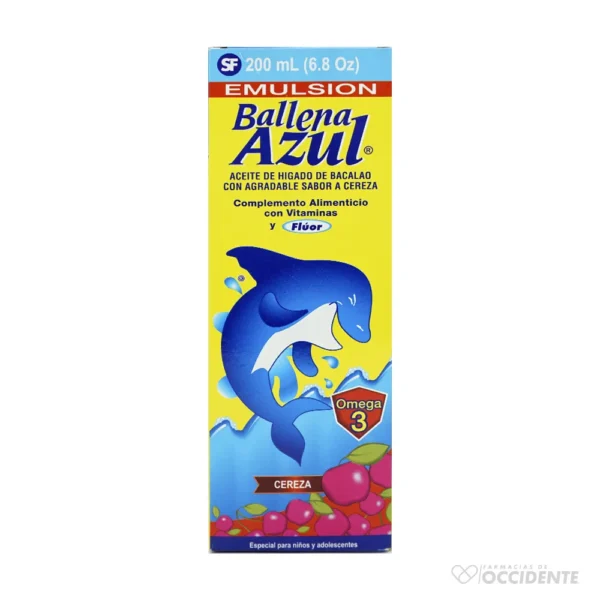 BALLENA AZUL X 200ML CEREZA