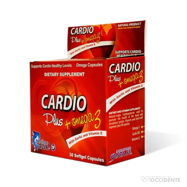 CARDIO OMEGA 3 BALLENA AZUL CAPS x 30