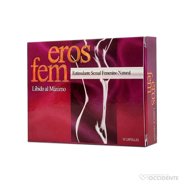 EROS FEM CAPSULAS X 1 (CAJA DE10)