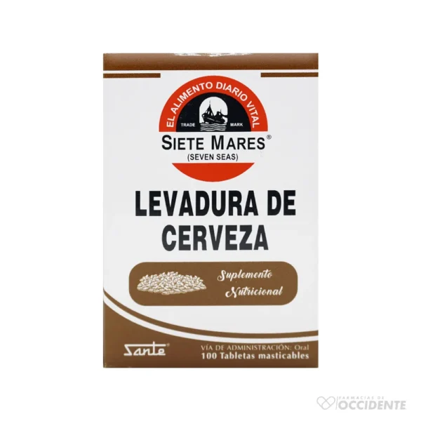 LEVADURA DE CERVEZA TABLETAS X 100 SANTE