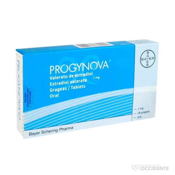 PROGYNOVA 1MG X 28 GRAGEAS