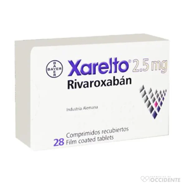 XARELTO COMPRIMIDOS 2.5MG x 28