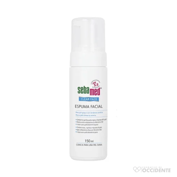 SEBAMED CLEAR FACE ESPUMA 150 ML.