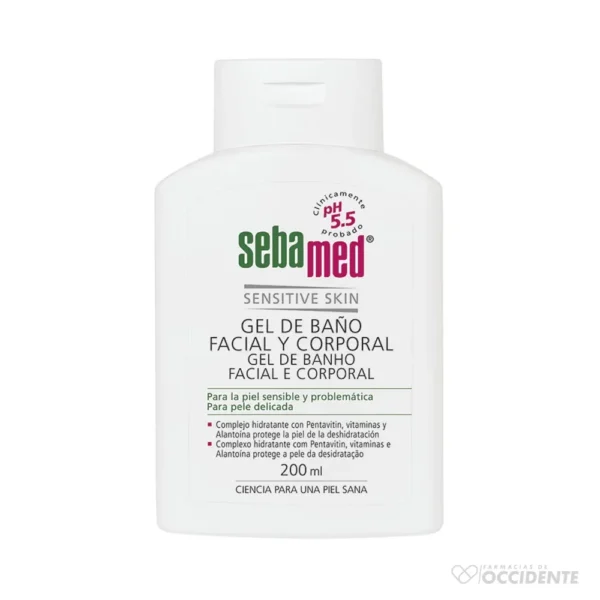 SEBAMED GEL FACIAL Y CORPORAL 200ML