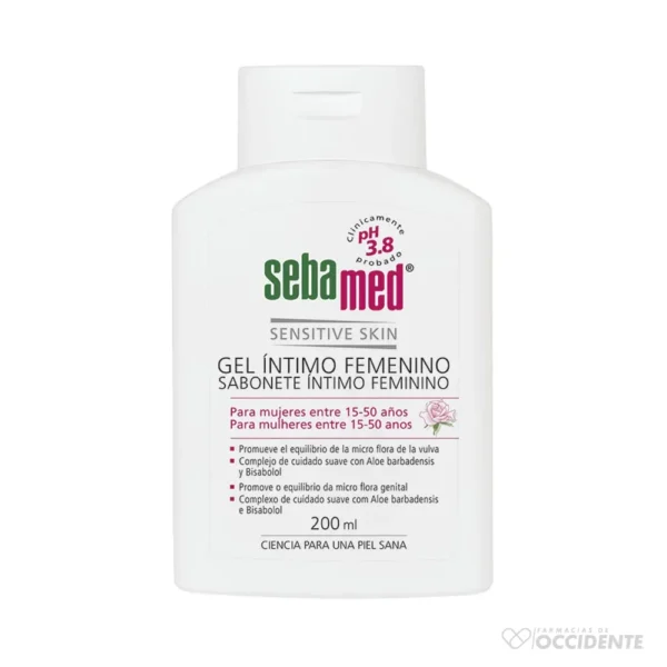 SEBAMED GEL INTIMO PH 3.8 EDAD FERTIL X 200ML