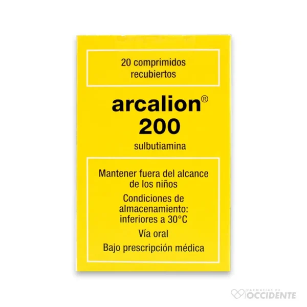 ARCALION TABLETAS 200MG X 20