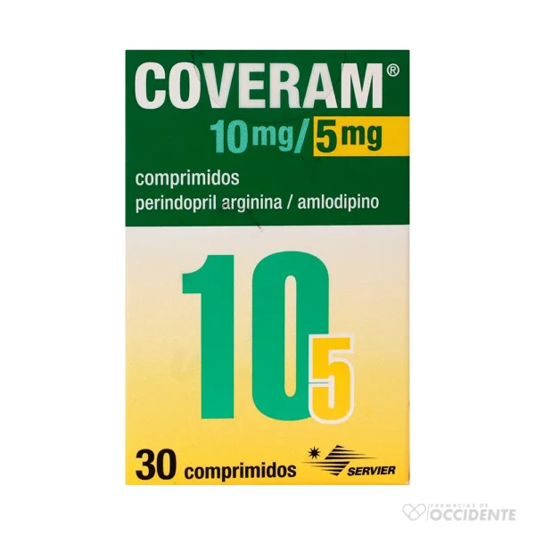COVERAM COMPRIMIDOS 10/5MG x 30