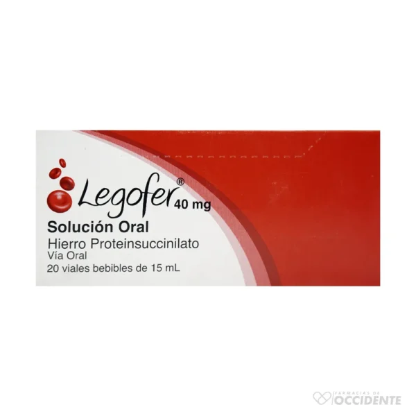 LEGOFER BEBIBLE 40MG X 20 VIALES