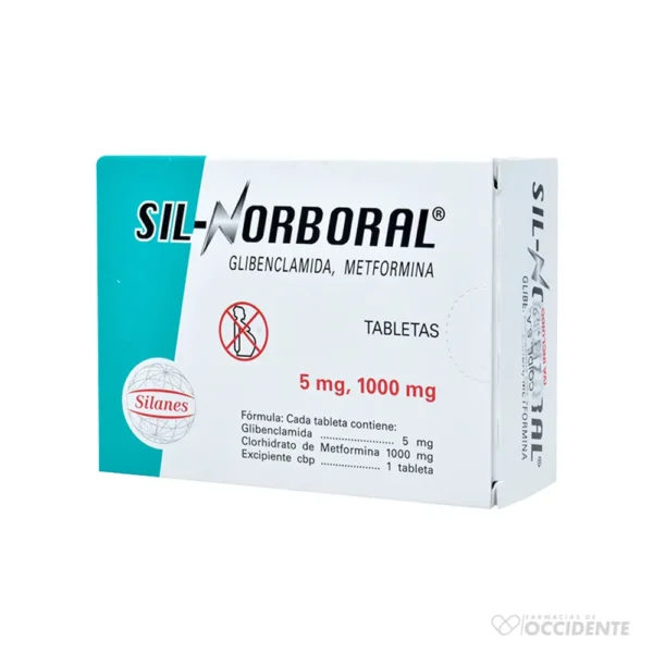 SILNORBORAL COMPR 5/1000 X 40