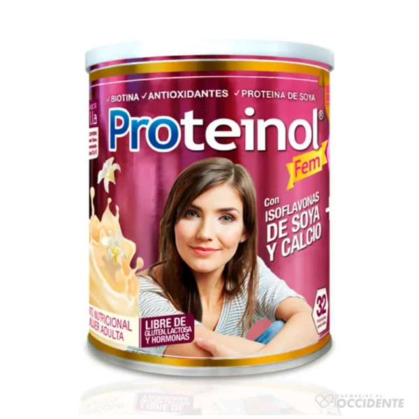 PROTEINOL FEM VAINILLA X 454G