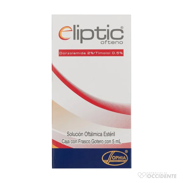 ELIPTIC SOLUCION OFTALMICA X 5ML