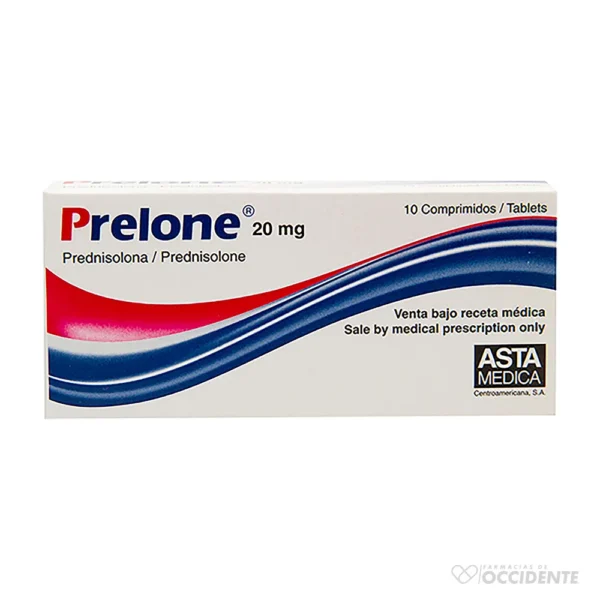 PRELONE COMPR 20MG X10