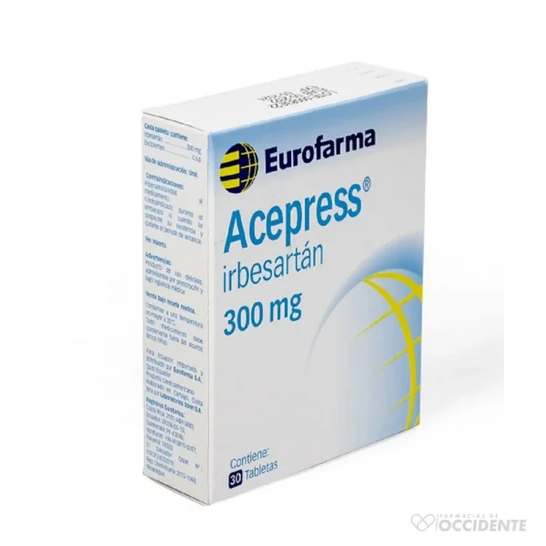 ACEPRESS TABLETAS 300MG x 14