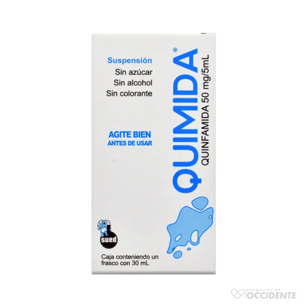 QUIMIDA SUSPENSION 50MG/5ML X 30ML