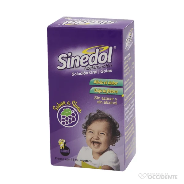 SINEDOL GOTAS 80MG X 15ML