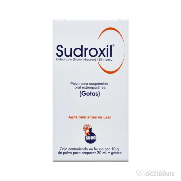 SUDROXIL GOTAS 125MG/ML x 20ML