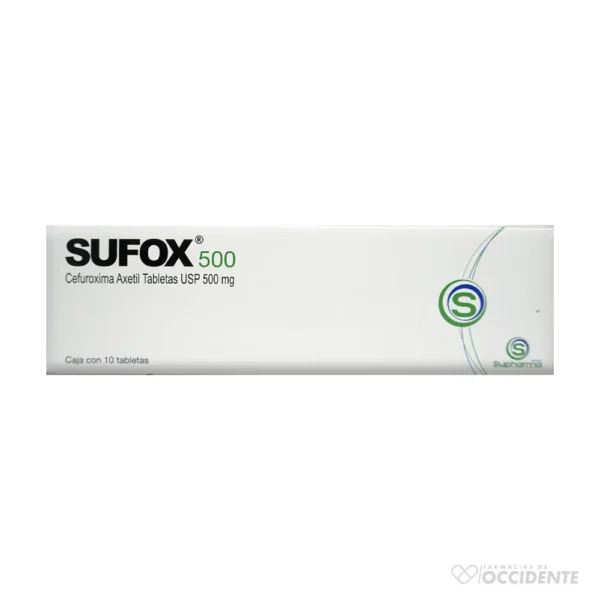 SUFOX TABLETAS 500MG X 10