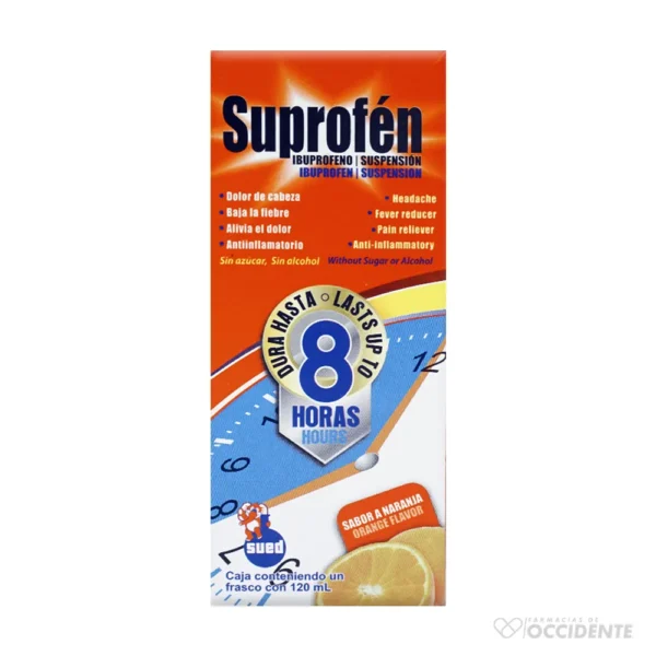 SUPROFEN SUSPENSION ORAL 100MG/ML x 120ML