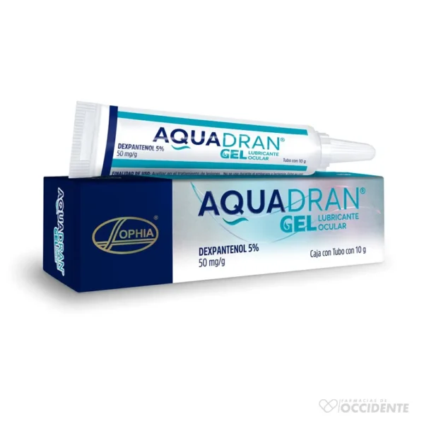 AQUADRAN GEL 5% TUBO X 10G