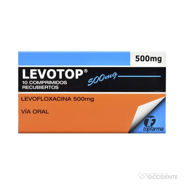 LEVOTOP COMPRIMIDOS 500MG x 10