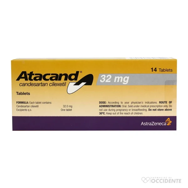 ATACAND TABL 32MG X14