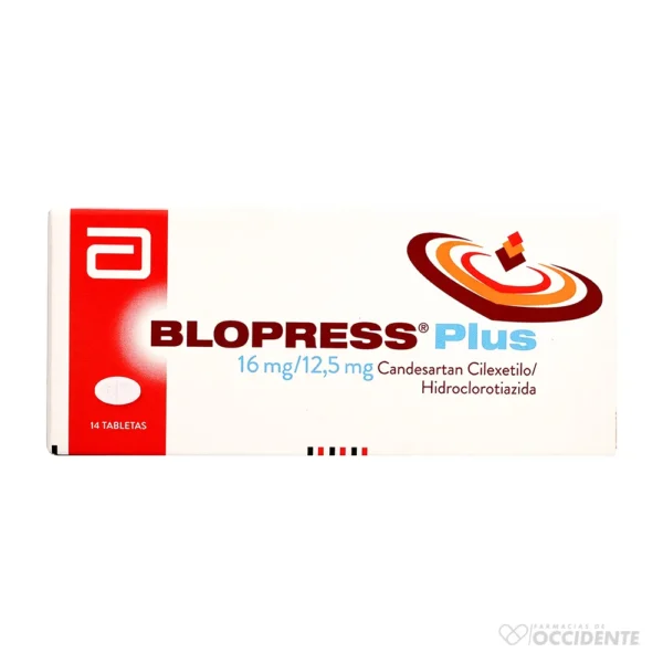 BLOPRESS PLUS TABLETAS 16MG X 14