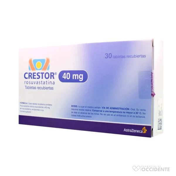 CRESTOR TABLETAS 40MG X 30