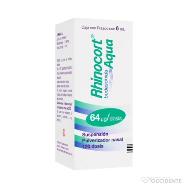 RHINOCORT AQUA 64MCG X 120 DOSIS