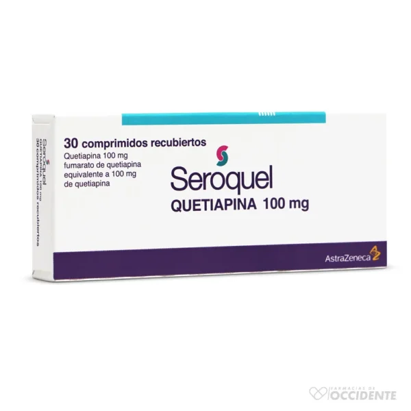 SEROQUEL TABLETAS 100MG X 30