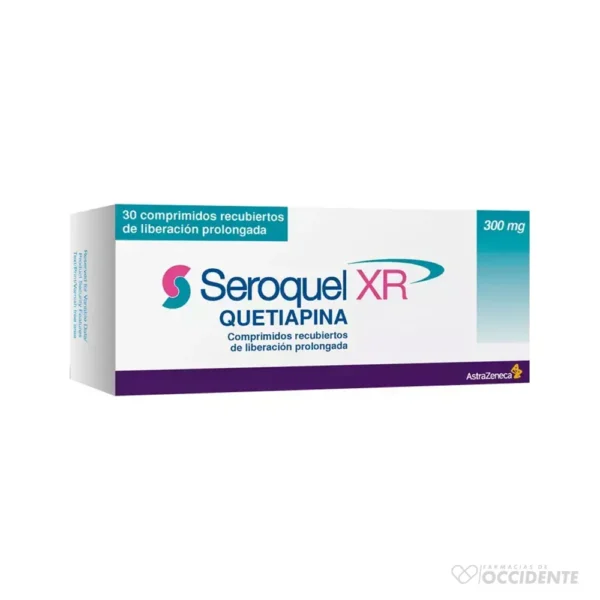 SEROQUEL TABLETAS 300MG X 30