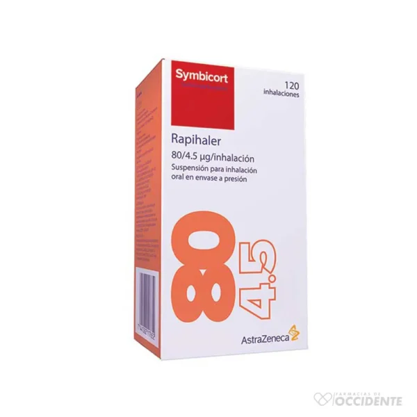 SYMBICORT RAPIHALER 80/4.5 INHALACION X 120