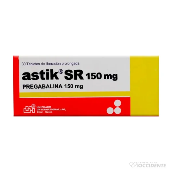 ASTIK SR TABLETAS 150MG X 30