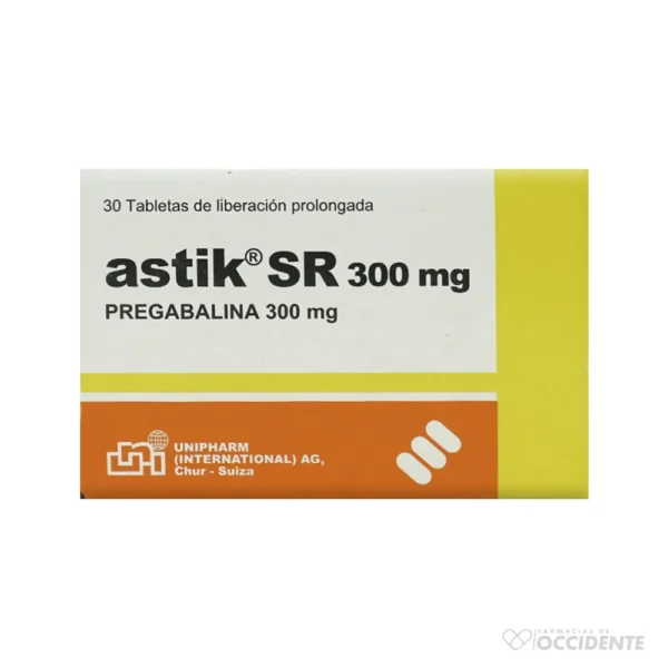 ASTIK SR TABLETAS 300MG X 30